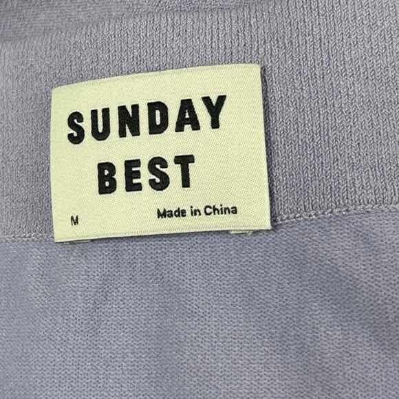 Aritzia Sunday Best Purple Ponte Stretch Straight Bodycon Mini Pencil Skirt Sz M - Picture 6 of 8